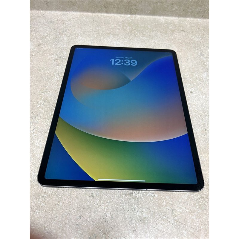 Apple A2014 Ipad Pro 3rd Gen. 256gb, Wi Fi +cellular 12.9 In Space Gray Refurbished3