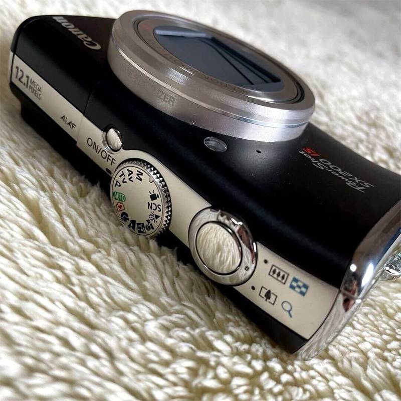 Canon Powershot Sx200 Is Black Digital Camera English Language From Japan Refurbished