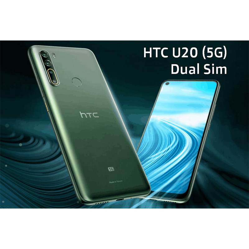 Htc U20 5g (unlocked) 256gb Dual Sim 8gb Ram 6.8in 48mp Microsdxc Refurbished5
