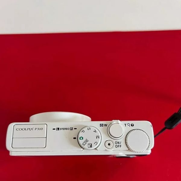 Nikon Coolpix P310 Digital Camera White Tested From Japan Refurbished