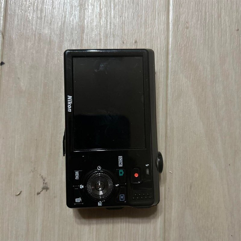 Nikon Coolpix S6000 Digital Camera Black 14.2mp 7x Hd Excellent Condition Refurbished