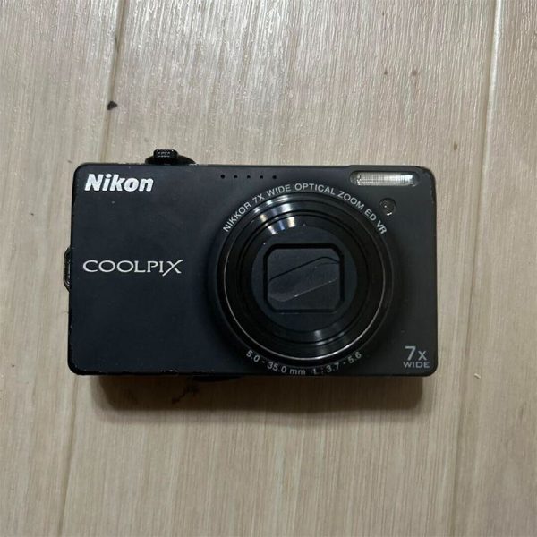 Nikon Coolpix S6000 Digital Camera Black 14.2mp 7x Hd Excellent Condition Refurbished2