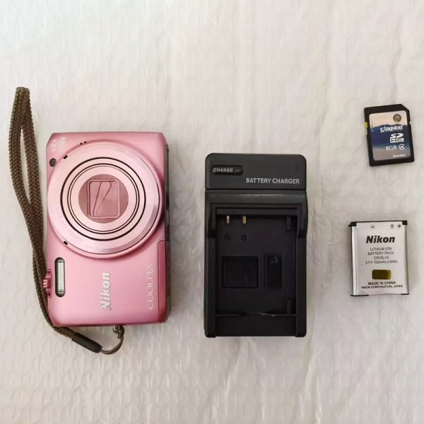Nikon Coolpix S6800 16.0mp Digital Camera 12x Optical Zoom Pink