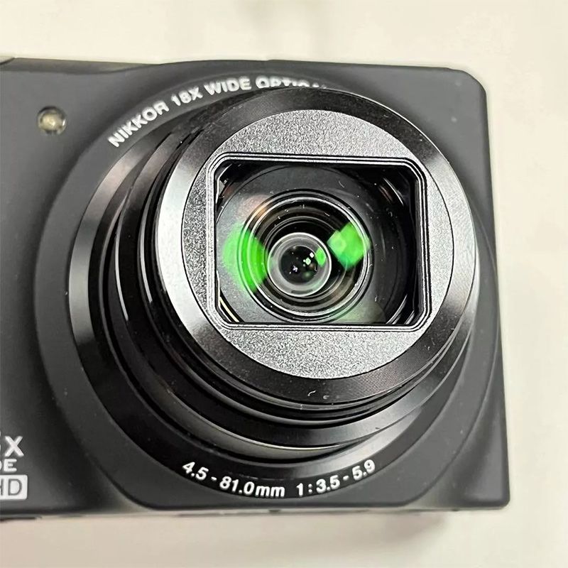 Nikon Coolpix S9100 12.1mp Digital Camera Black English Language From Japan Refurbished5