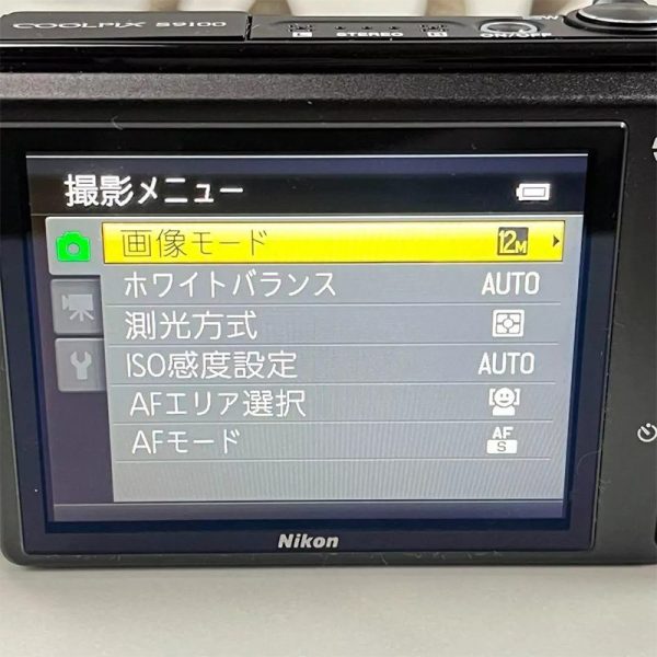 Nikon Coolpix S9100 12.1mp Digital Camera Black English Language From Japan Refurbished6