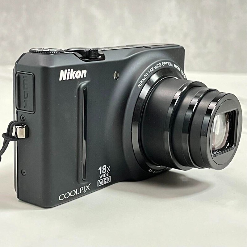 Nikon Coolpix S9100 12.1mp Digital Camera Black English Language From Japan Refurbished7
