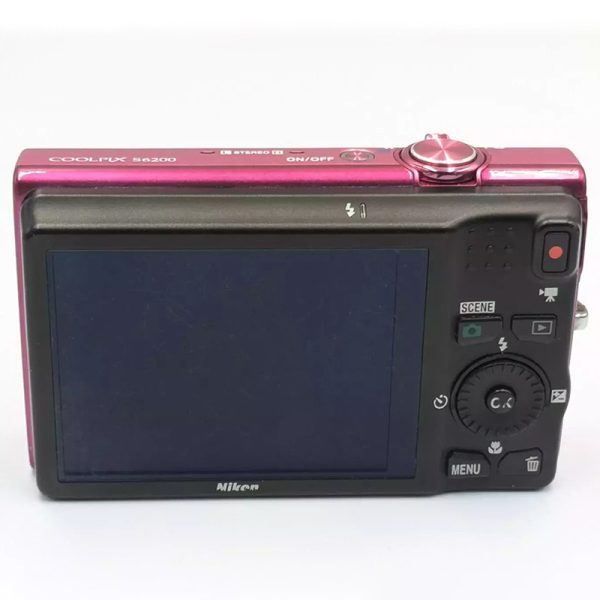 Nikon Coolpix S6200 16 Mp Digital Camera 10x Optical Wbattery Sd Card Refurbished5