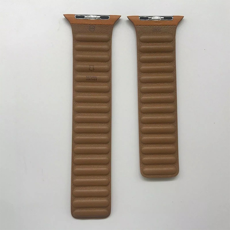 Original Apple Watch Leather Link Band 38mm40mm41mm42mm 44mm45mm46mm49mm Refurbished3