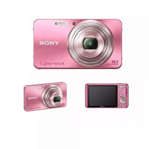 Refurbished Sony Cyber Shot Dsc W570 Digital Camera Pink With Battery 5x Zoom English Language (1)