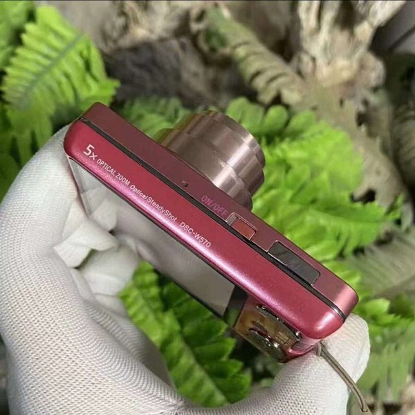 Refurbished Sony Cyber Shot Dsc W570 Digital Camera Pink With Battery 5x Zoom English Language (5)