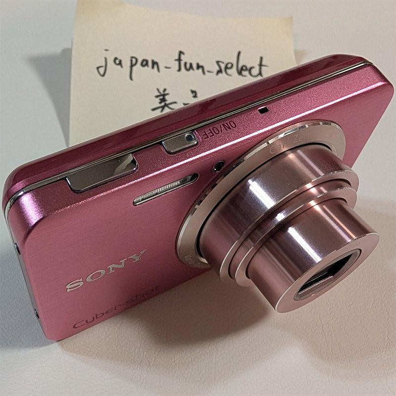 Sony Cyber Shot Dsc W630 Pink Digital Camera 16.1mp Compact 5x Zoom Japanese Refurbished7