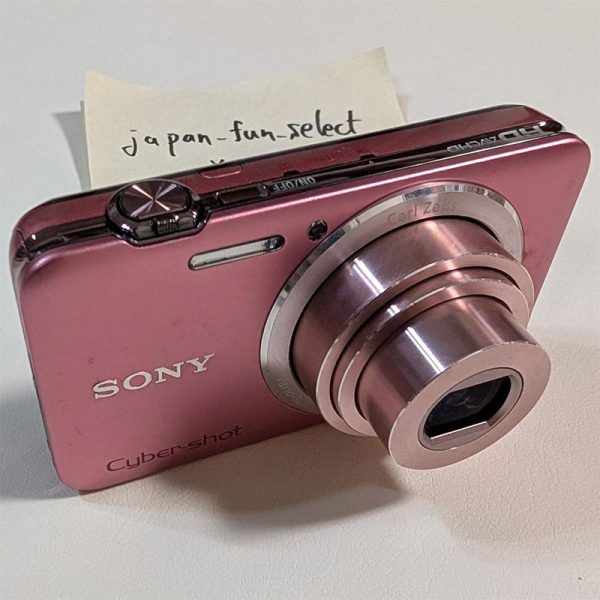 Sony Cyber Shot Dsc Wx30 Pink Digital Camera 16.2mp Compact 5x Zoom Japanese Refurbished