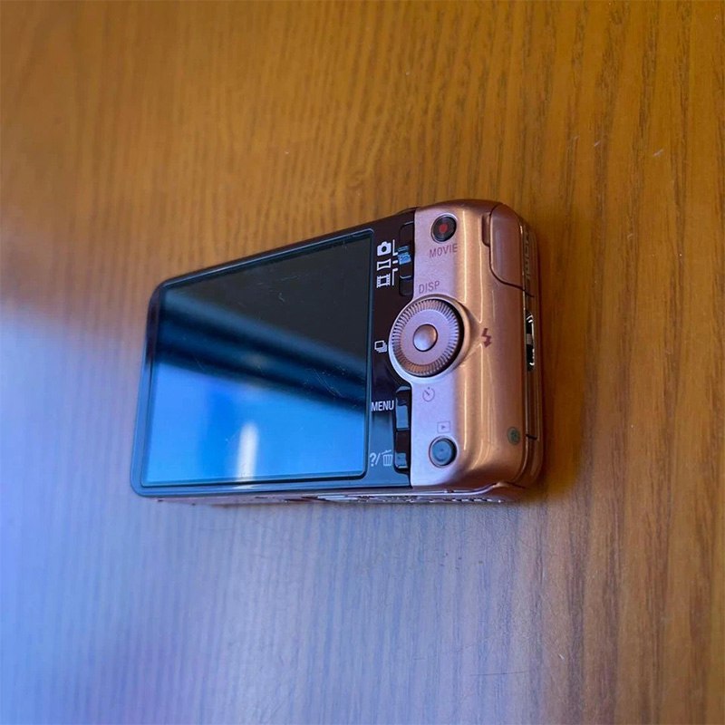 Sony Cyber Shot Dsc Wx7 Pink Digital Camera 16.2mp Compact 5x Zoom Japanese Refurbished