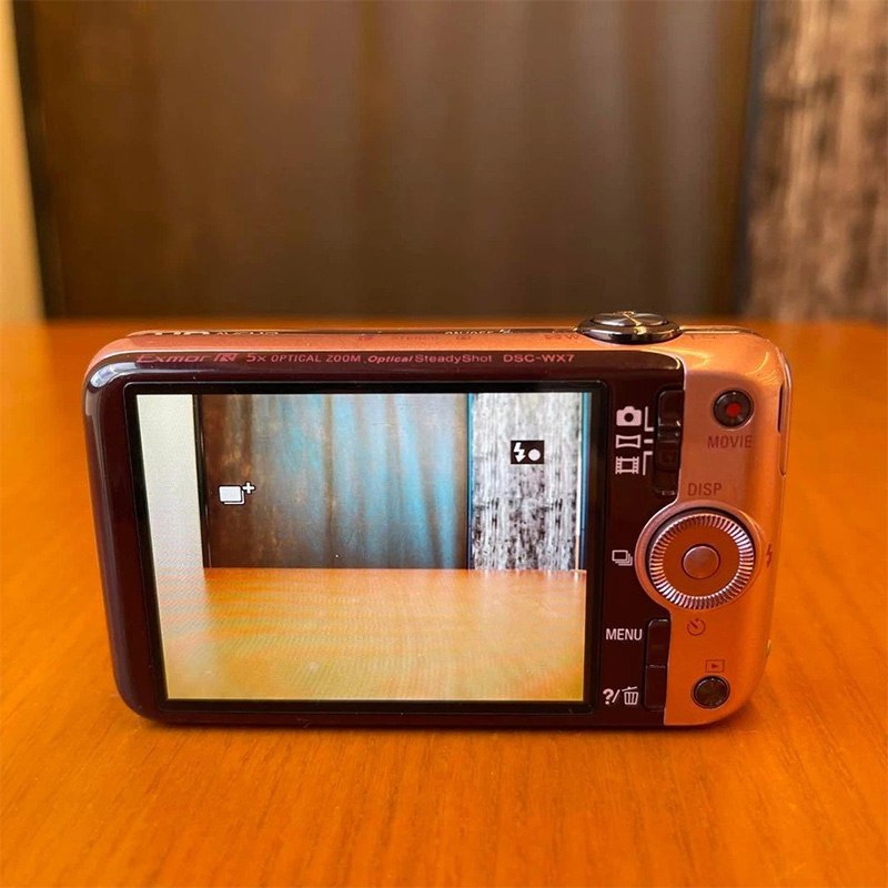 Sony Cyber Shot Dsc Wx7 Pink Digital Camera 16.2mp Compact 5x Zoom Japanese Refurbished1