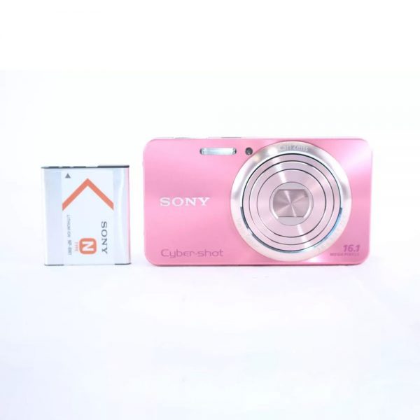 Sony Cyber Shot Dsc W570 Pink Refurbished 5x Zoom Digital Camera Battery English Language (6)