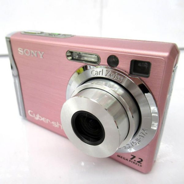 Sony Cyber Shot Dsc W80 Pink Digital Camera Japanese Language Refurbished11