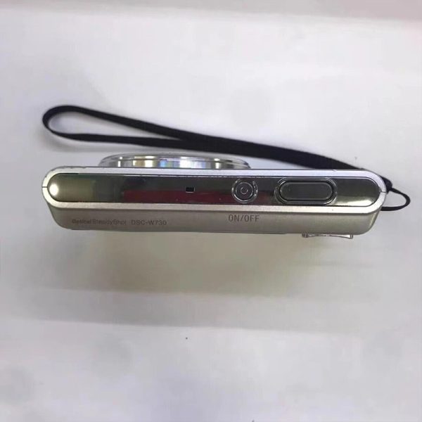 Sony Dsc W730 Cyber Shot Digital Camera 16.1 Mp 8x Zoom Sliver Wbattery English Refurbished