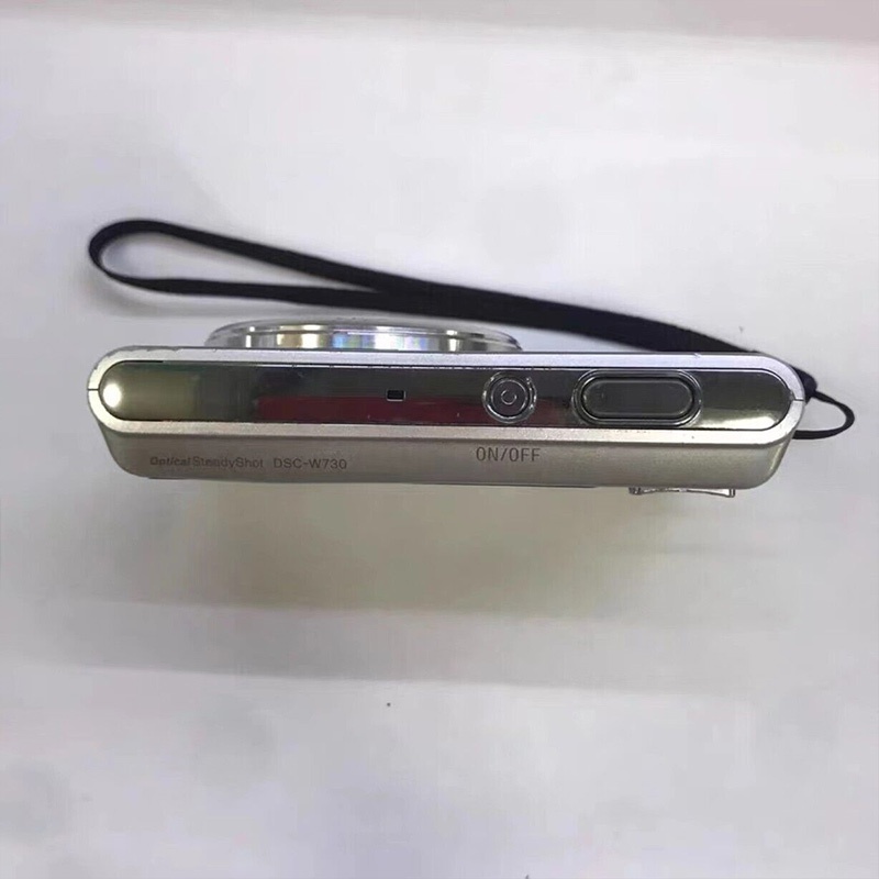 Sony Dsc W730 Cyber Shot Digital Camera 16.1 Mp 8x Zoom Sliver Wbattery English Refurbished