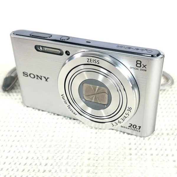 Sony Cyber Shot Dsc W830 20.1mp 8x Digital Silver Only Japanese Refurbished4