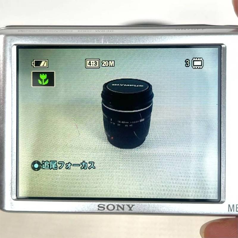 Sony Cyber Shot Dsc W830 20.1mp 8x Digital Silver Only Japanese Refurbished5