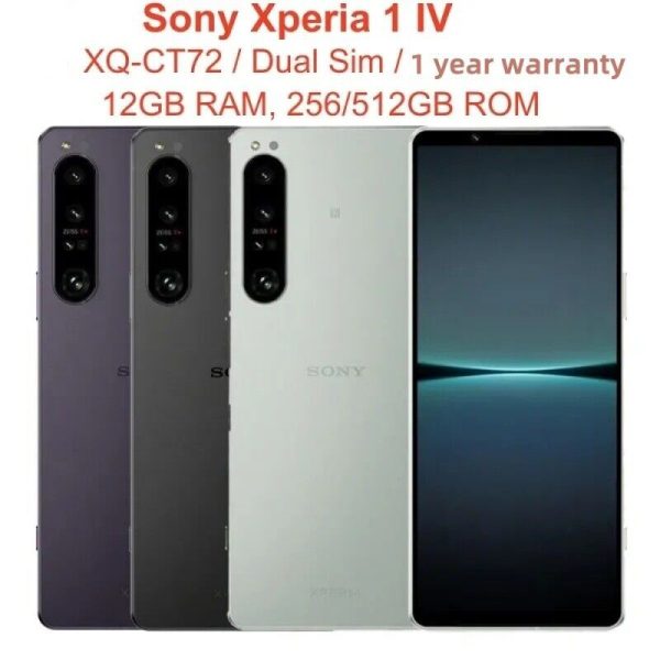 Sony Xperia 1 Iv (5g) Xq Ct72 256gb 512gb Unlocked Android Smartphone Refurbished4