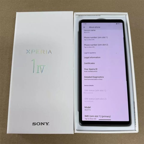 Sony Xperia 1 Iv (5g) Xq Ct72 256gb 512gb Unlocked Android Smartphone Refurbished6
