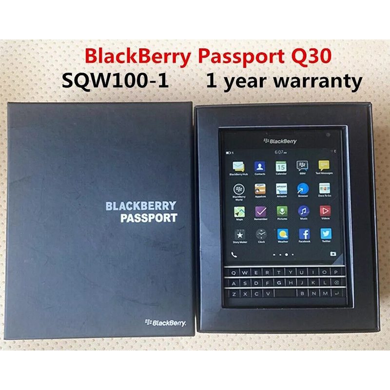 Blackberry Passport 32 Gb Black Refurbished6