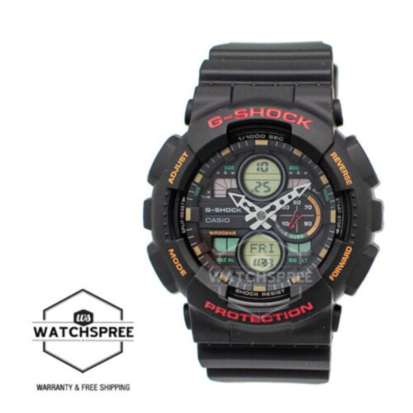 Casio G Shock Ga 2100 1a4er, G Shock Resin Black Digital Quartz Watch Refurbished3