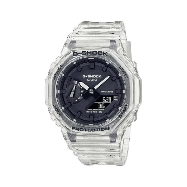 Casio G Shock Watch For Men Skeleton Series Water Resistant Ga 2100ske 7aer Refurbished4