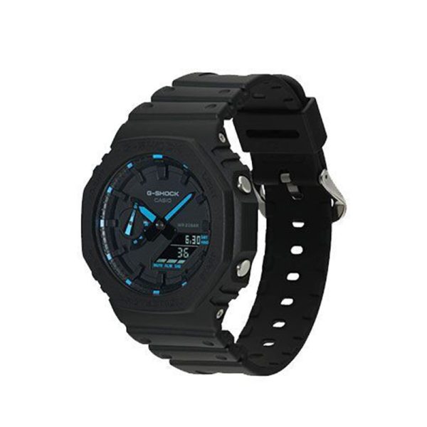 Casio Ga 2100 1a2er Ga 2100 1a2er, G Shock Resin Blue Digital Quartz Watch Refurbished4
