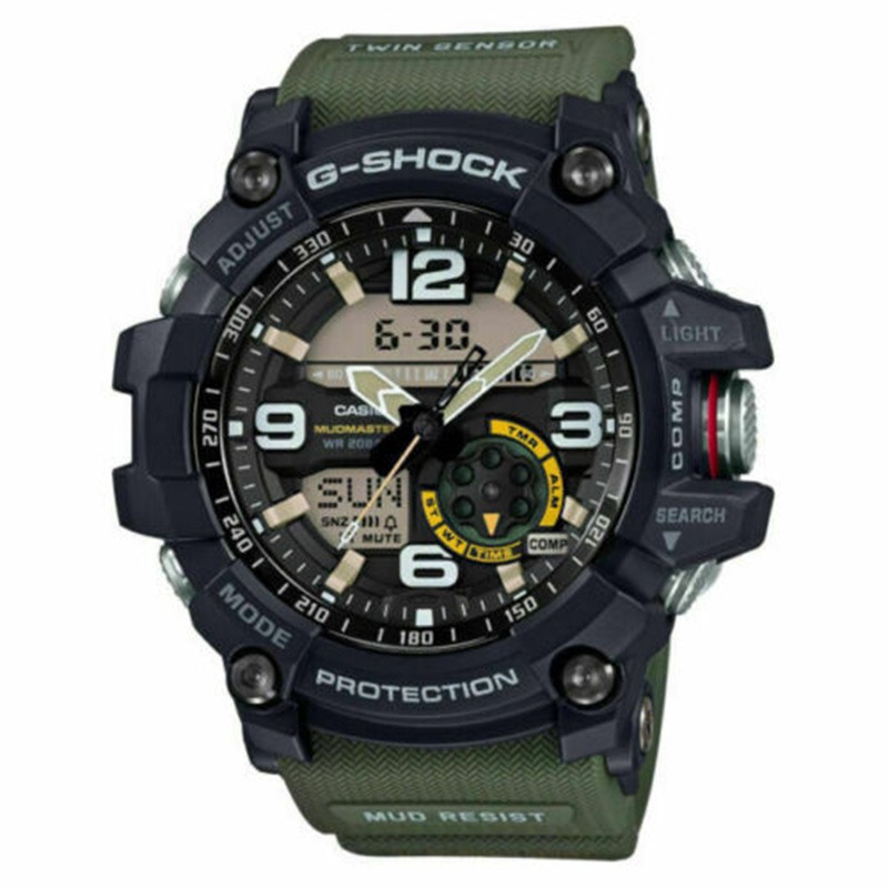 Casio Oak G Shock Ga2100 1a1 Ad Digital Carbon Resin Black Out Men's Watch Refurbished3