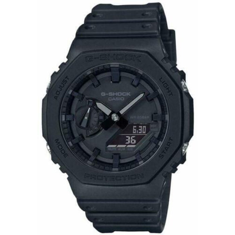 Casio Utility Black Ga 2100 1a3er, G Shock Resin Black Digital Quartz Watch Refurbished