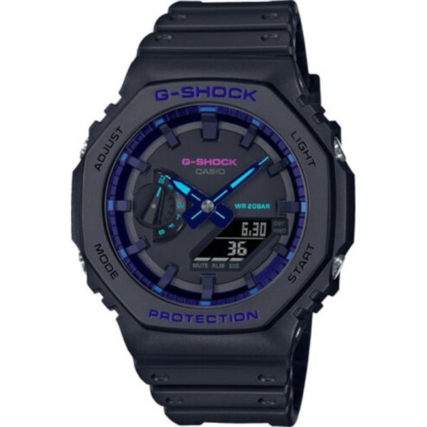Casio Utility Black Ga 2100 1a3er, G Shock Resin Black Digital Quartz Watch Refurbished1