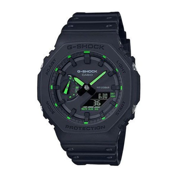 Casio Utility Black Ga 2100 1a3er, G Shock Resin Black Digital Quartz Watch Refurbished3