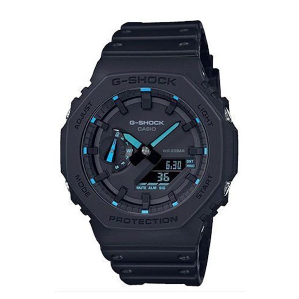 Casio Utility Black Ga 2100 1a3er, G Shock Resin Black Digital Quartz Watch Refurbished4