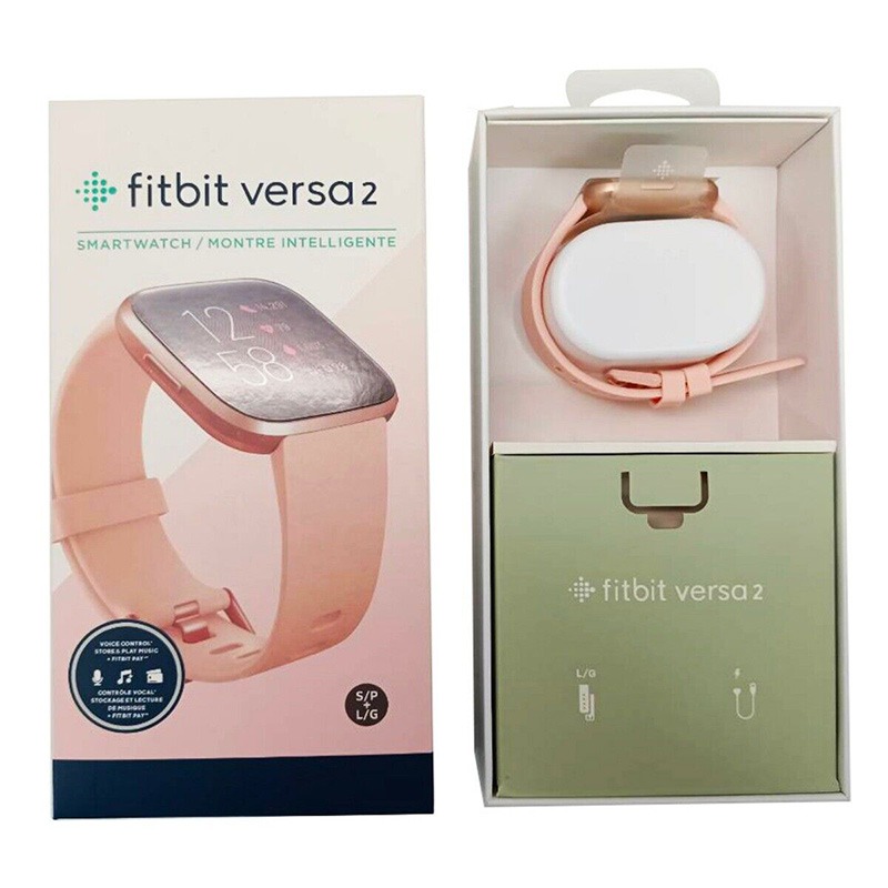 Fitbit Versa 2 Health & Fitness Smartwatch Authentic Activity Tracker Refurbished2