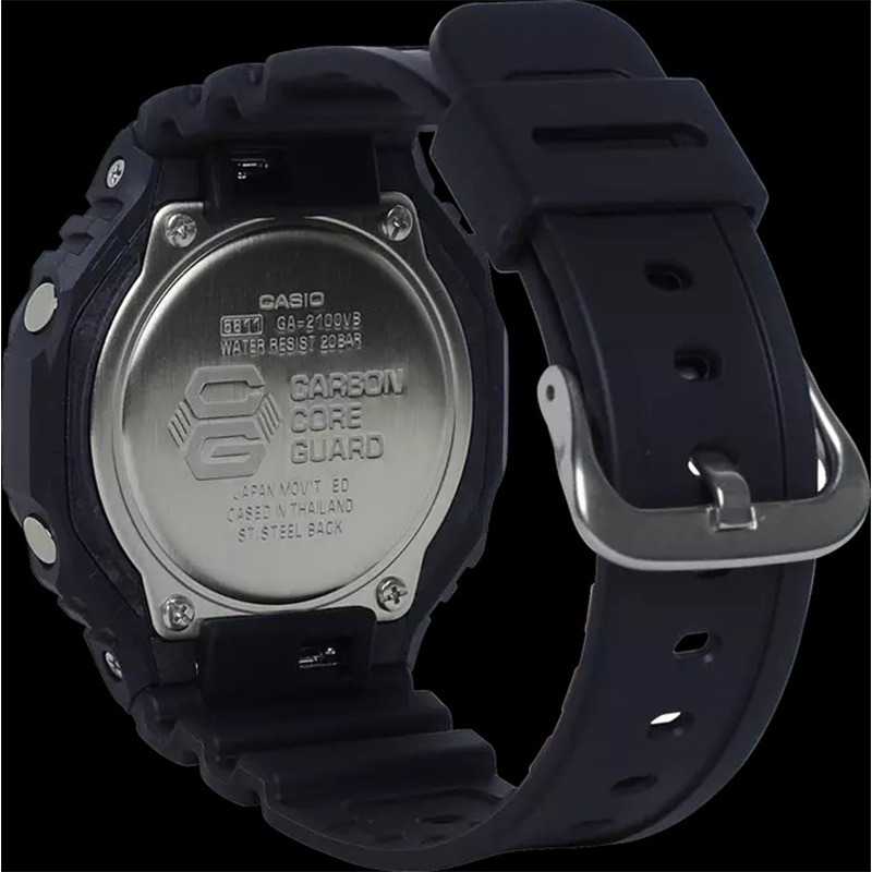 G Shock Ga2100vb 1a Virtual Reality Casioak Blue Violet Ana Digi Watch Refurbished2