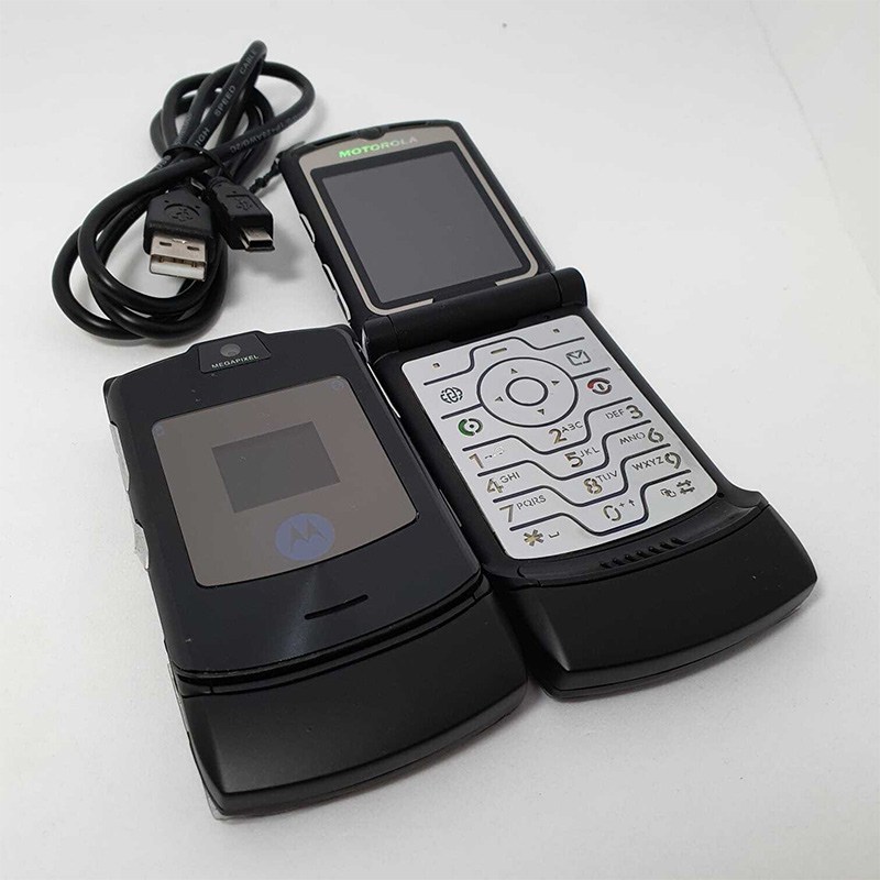 Motorola Razr V3i Retro Flip Phone All Colours Unlocked Pristine Grade A+ Refurbished3