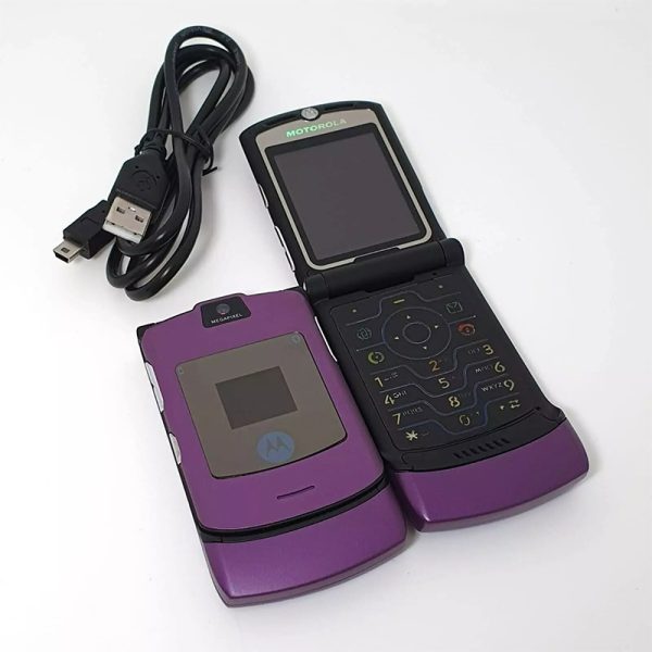 Motorola Razr V3i Retro Flip Phone All Colours Unlocked Pristine Grade A+ Refurbished5