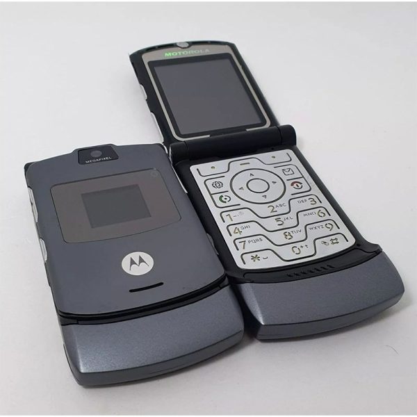 Original Motorola Razr V3 Gsm 2g Mp4java Camera Retro Flip Mobile Phone Refurbished4